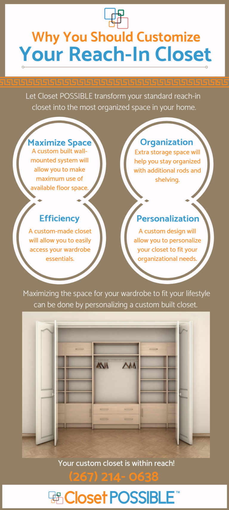 Customize Your Reach-In Wardrobe Closet for Optimal Space