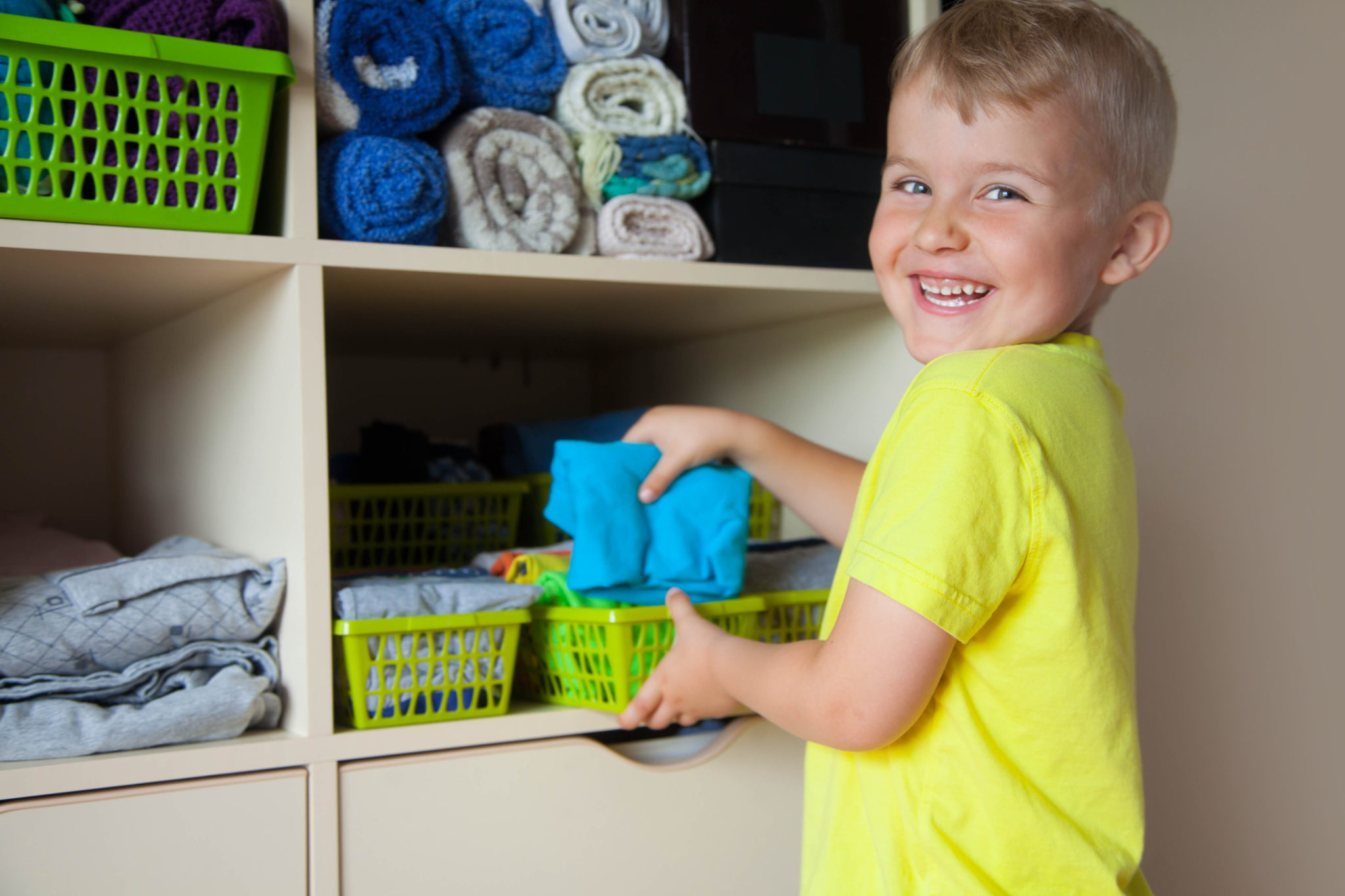 Keep Your Child’s Room Organized With A Custom Closet!