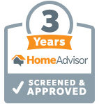 3 Years Home Advisor screened and approved