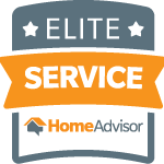 Elite Service badge from Home Advisor