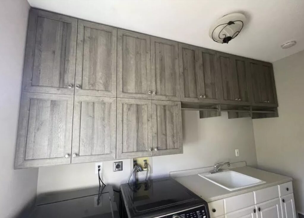 Customized Rustic Laundry Room