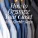 How to organize your closet in 6 simple steps