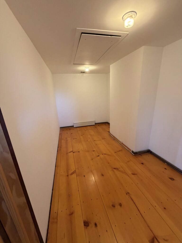 Cleaned out Walk In Closet before installation